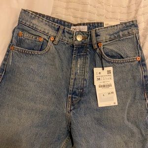 High rise Zara jeans